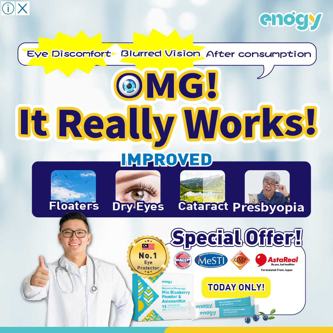 enogy, eye disease, dry eyes, floaters, cataract, presbyopia, long sighted, short sighted, astigmatism
