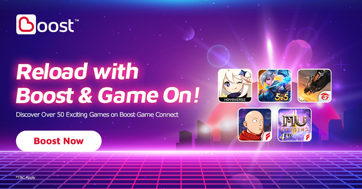 game, gaming, Boost, Boost Game Connect, ZCITY， game reload